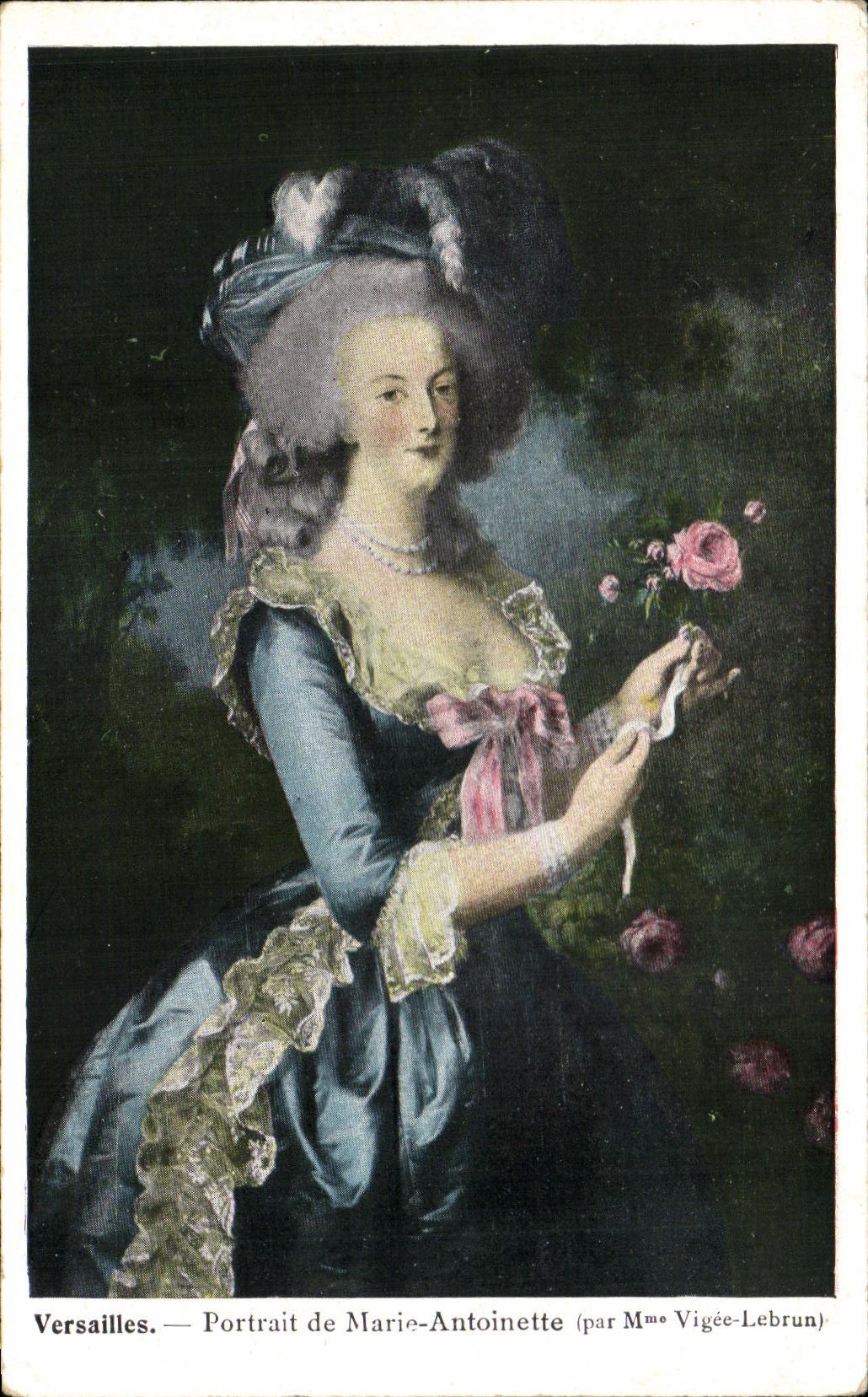 Versailles — Portrait de Marie-Antoinette (par Mme Vigée-Lebrun)
