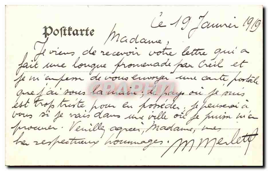 Intérieur du monument aux victoires et à la paix à Edenkoben — Verlag von Wilh. Wolff, Edenkoben — Rückseite