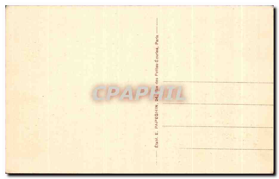 CPA Versailles Palais du Grand Trianon Grand Salon de reception Grest Trianon Palace Large Saloon for receptions — Verso