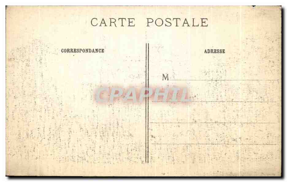 Les Écoles de Suippes (Marne) après leur bombardement — Grande Guerre 1914-15 — IMP. BAUDINIÈRE, NANTERRE — Rückseite