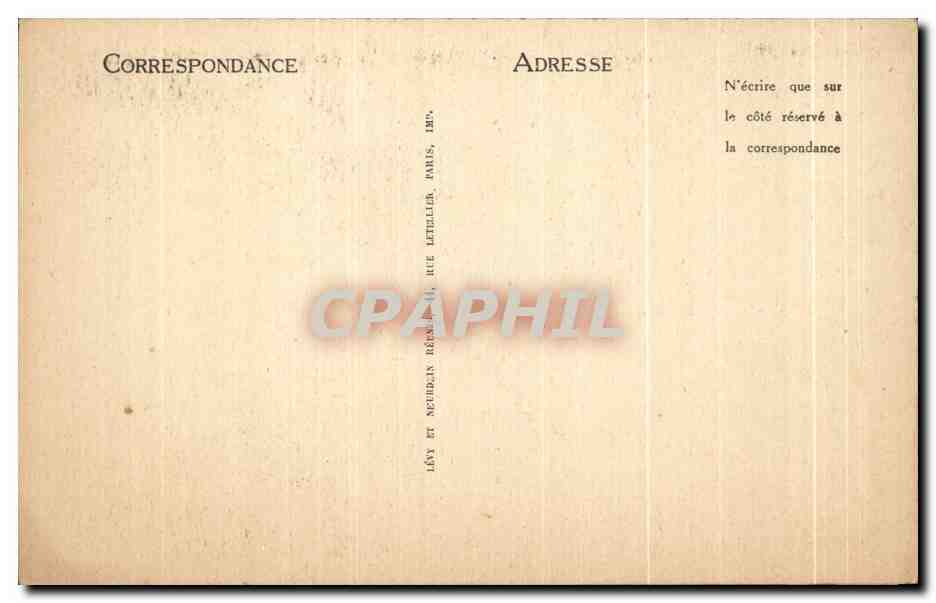 CPA Laon La Cathedrale Abside De La Chapelle De La Vierge — Rückseite