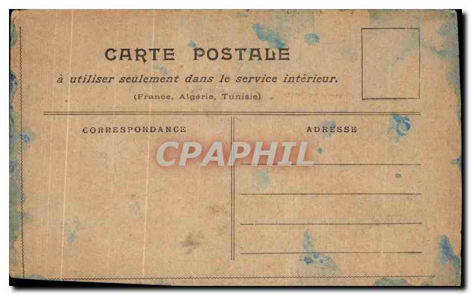 CPA Aujourdhui Les Honneurs Militaria  — Rückseite