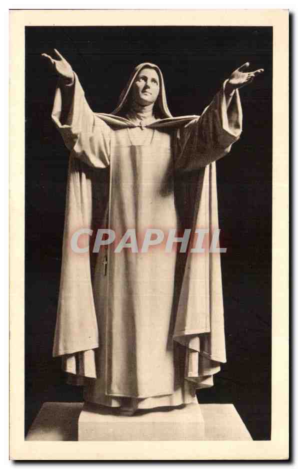 La Basilique de Lisieux — La Crypte — Statue de Sainte Thérèse — Dépôt - Reproduction interdite - Dreger-Paris