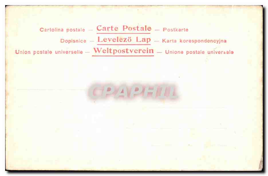 CPA Roma Piazza del Pepelo vista del Pinco — Rückseite