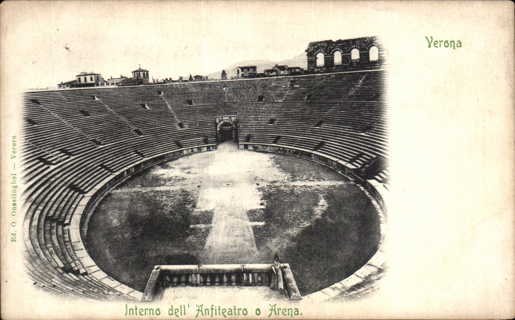 CPA Verona Interno dell Anfiteatro Arena