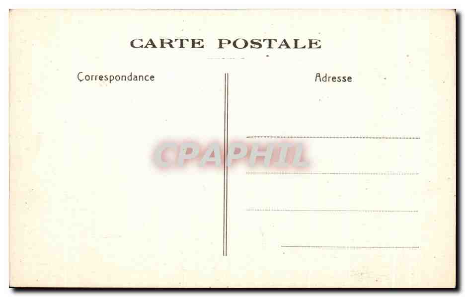CPA Tours Eglise de la Sainte Famille (En construction) — Rückseite