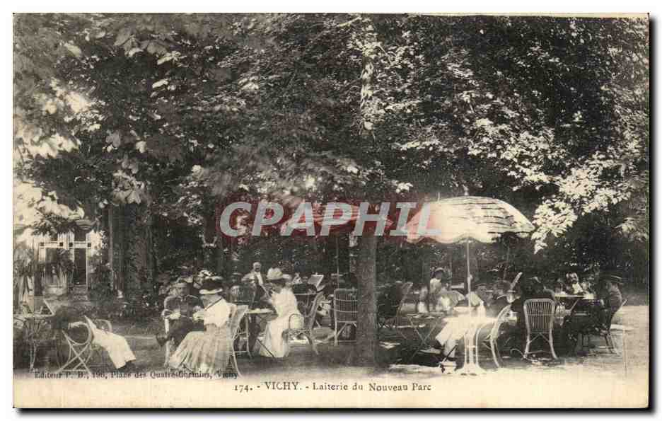 CPA Vichy Laiterie du Nouveau Parc