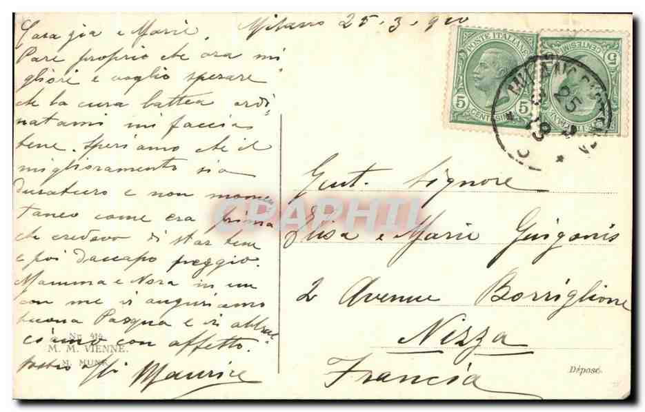 CPA Fantaisie oeuf Fleurs  — Verso