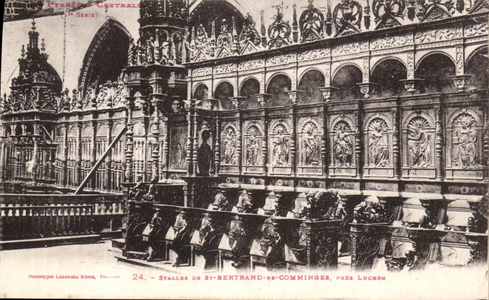 CPA Stalles De St Bertrand De Comminges Pres Luchon 