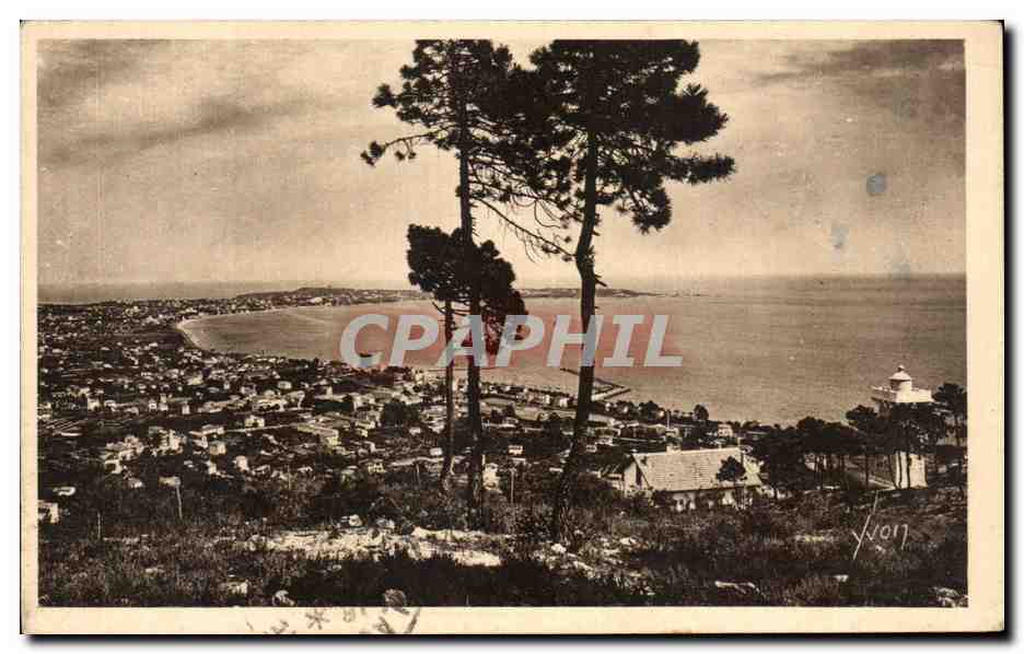 CPA Cote D'Azur Le Golfe Juan (Alpes Maritimes) Vue generlae