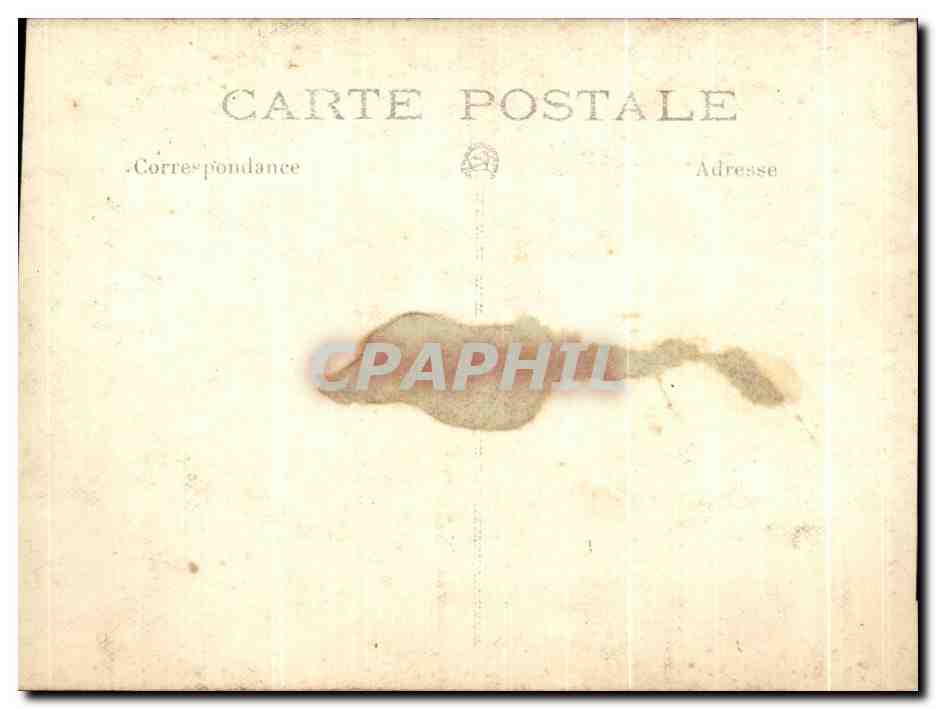 CARTE PHOTO Jeune homme — Rückseite