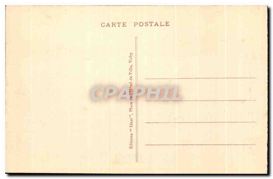 Le Lac de GUÉRY et les Monts Dore — L'Auvergne Pittoresque — n°3131 — Éditeur Ideal — Verso
