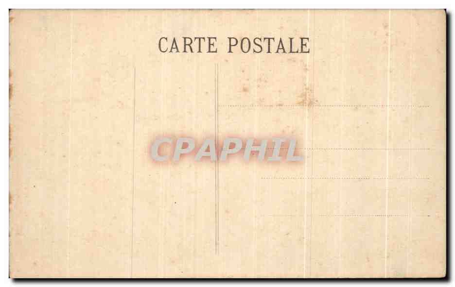 CPA chemin de fer funiculaire du pic du jer Lourdes — Verso