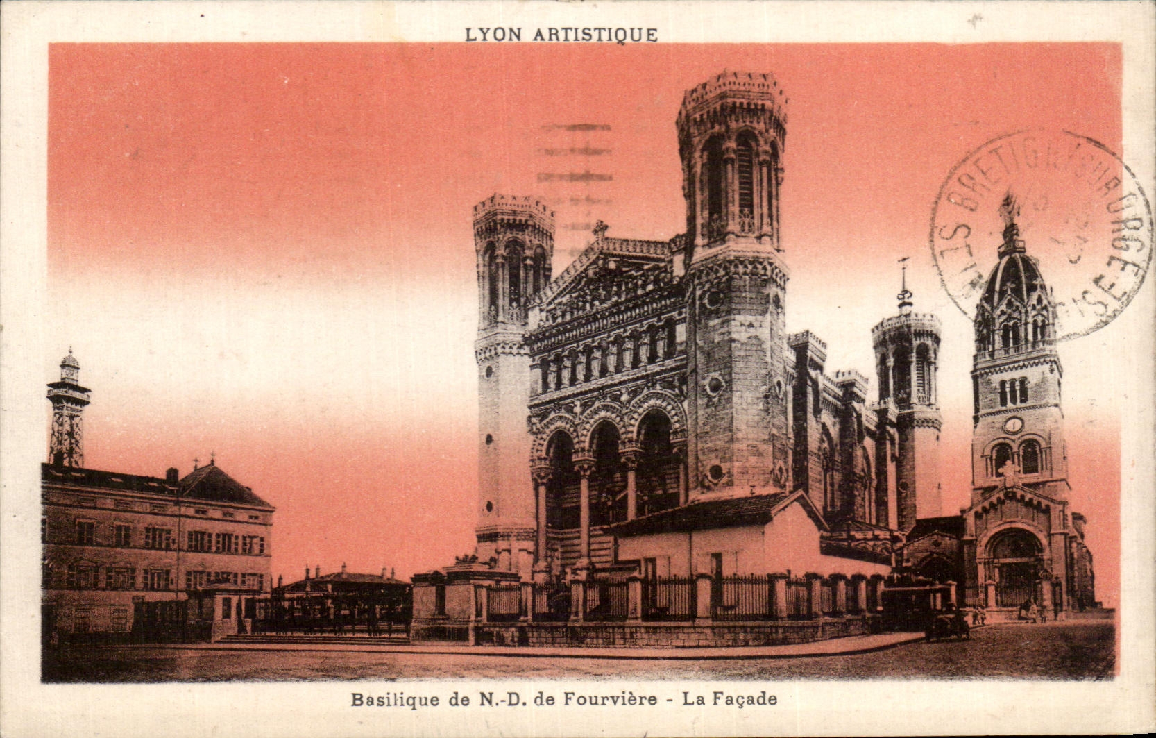 CPA Lyon Artistique Basilique de ND de Fourviere
