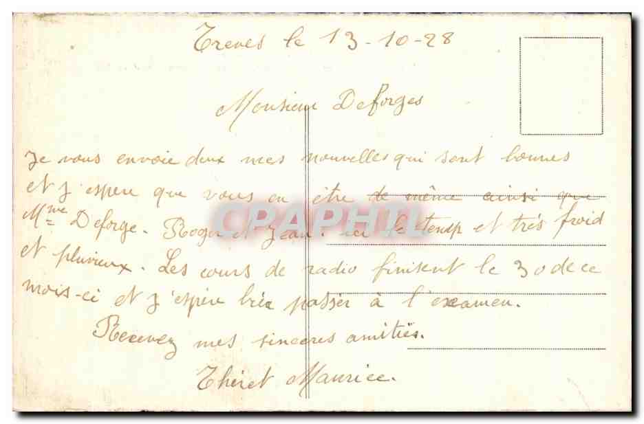 Frankfurt-sur-Mein — Musée de Senckenberg et Université — éditeur non visible — Rückseite