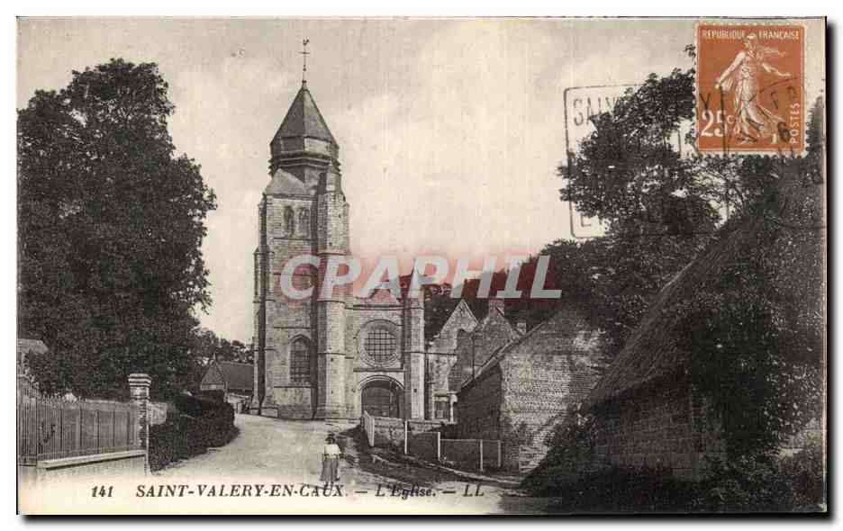 CPA Saint Valery en Caux L'Eglise