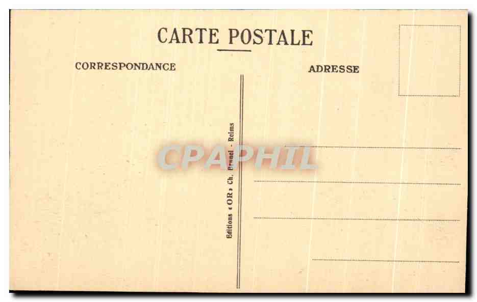 CPA Chalons sur Marne Les Cygnes du Jard  — Rückseite