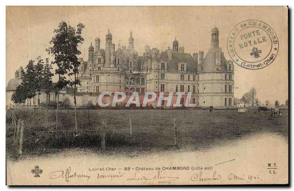CPA Loir et Cher Chateau de Chambord 
