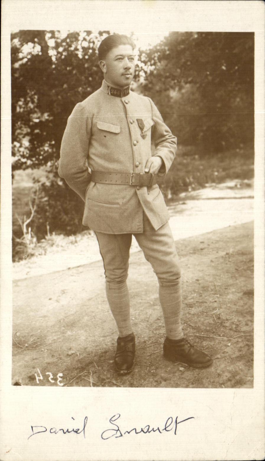 CARTE PHOTO Esnault Militaria 