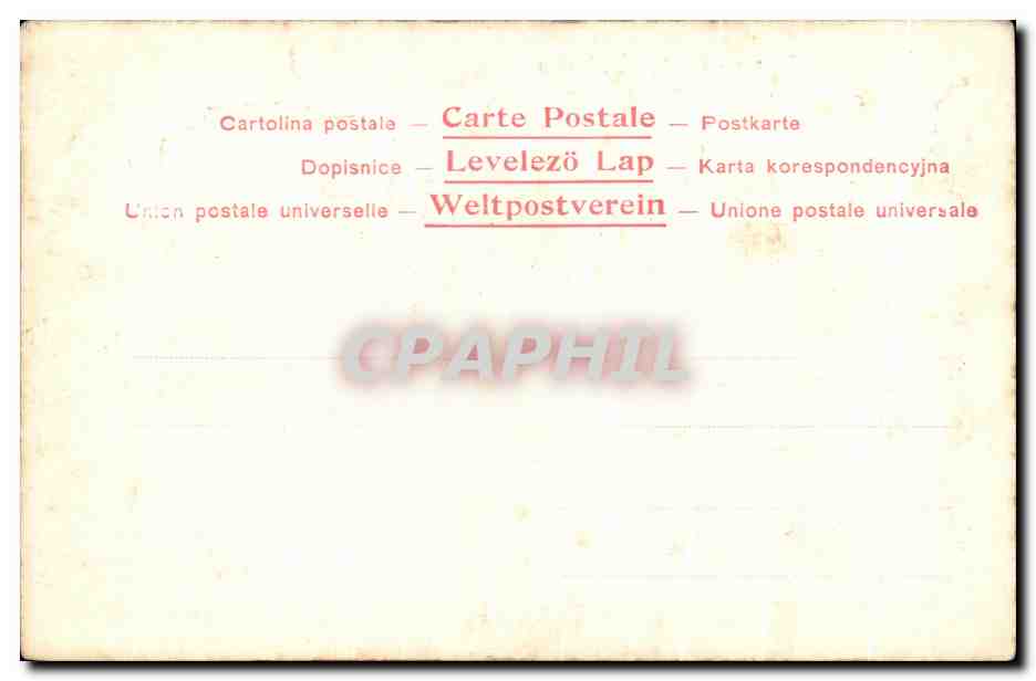 CPA Roma Castel S Angelo con veduta della Cupola di S Pidro — Rückseite