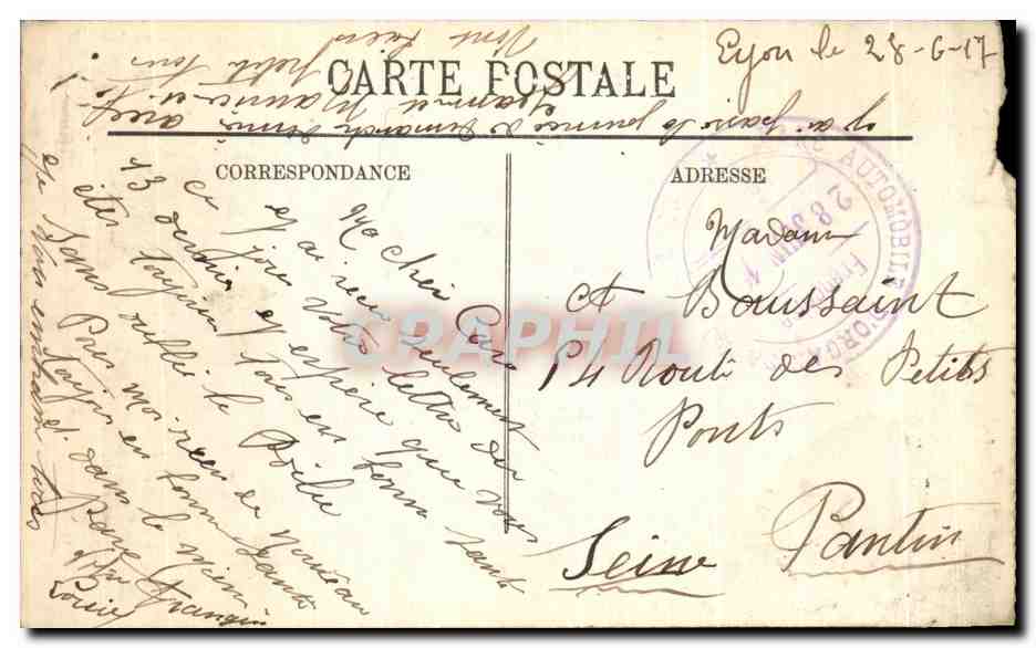 CPA Nancy Place Saint Epvre Enfants — Verso