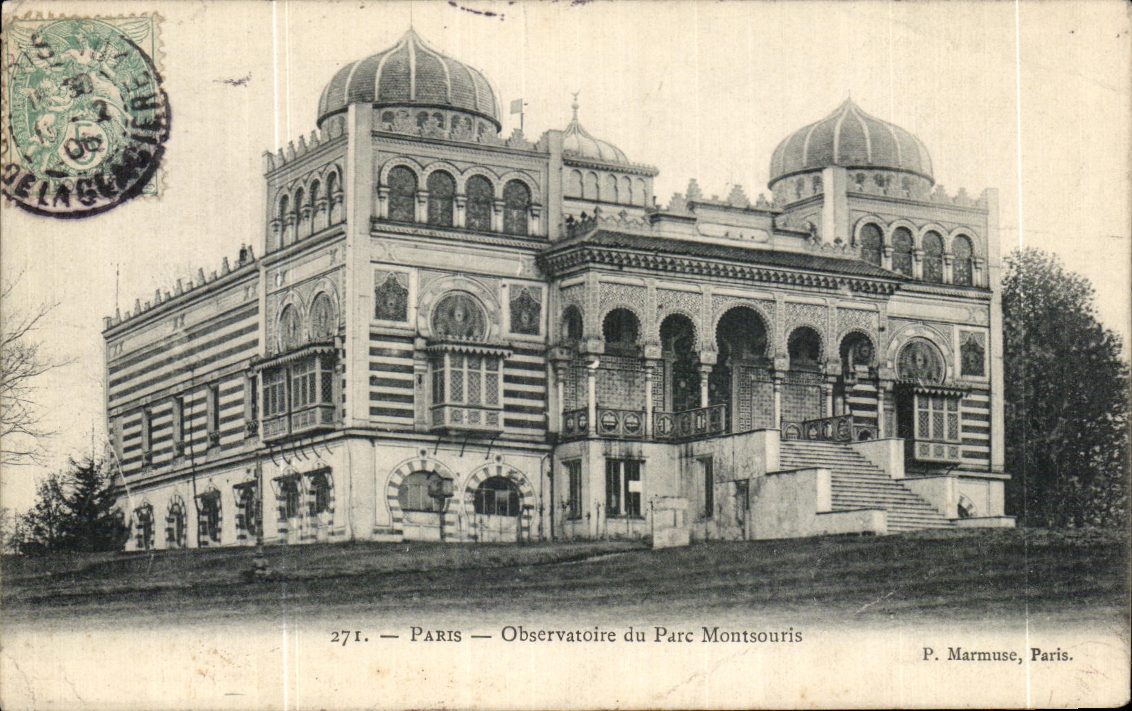 CPA Paris Observatoire du Parc Montsouris