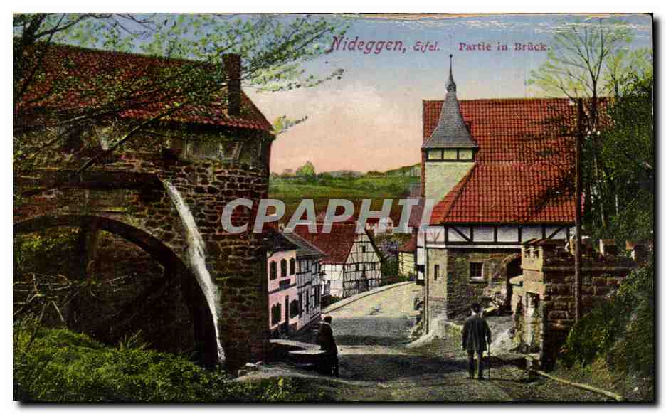 CPA Nideggen Eifet Partie am Durrener Tor