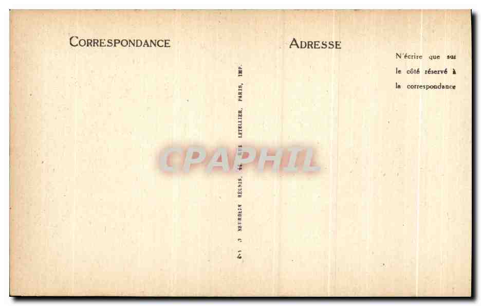 CPA Talloires Le Lac et la Semnoz — Rückseite