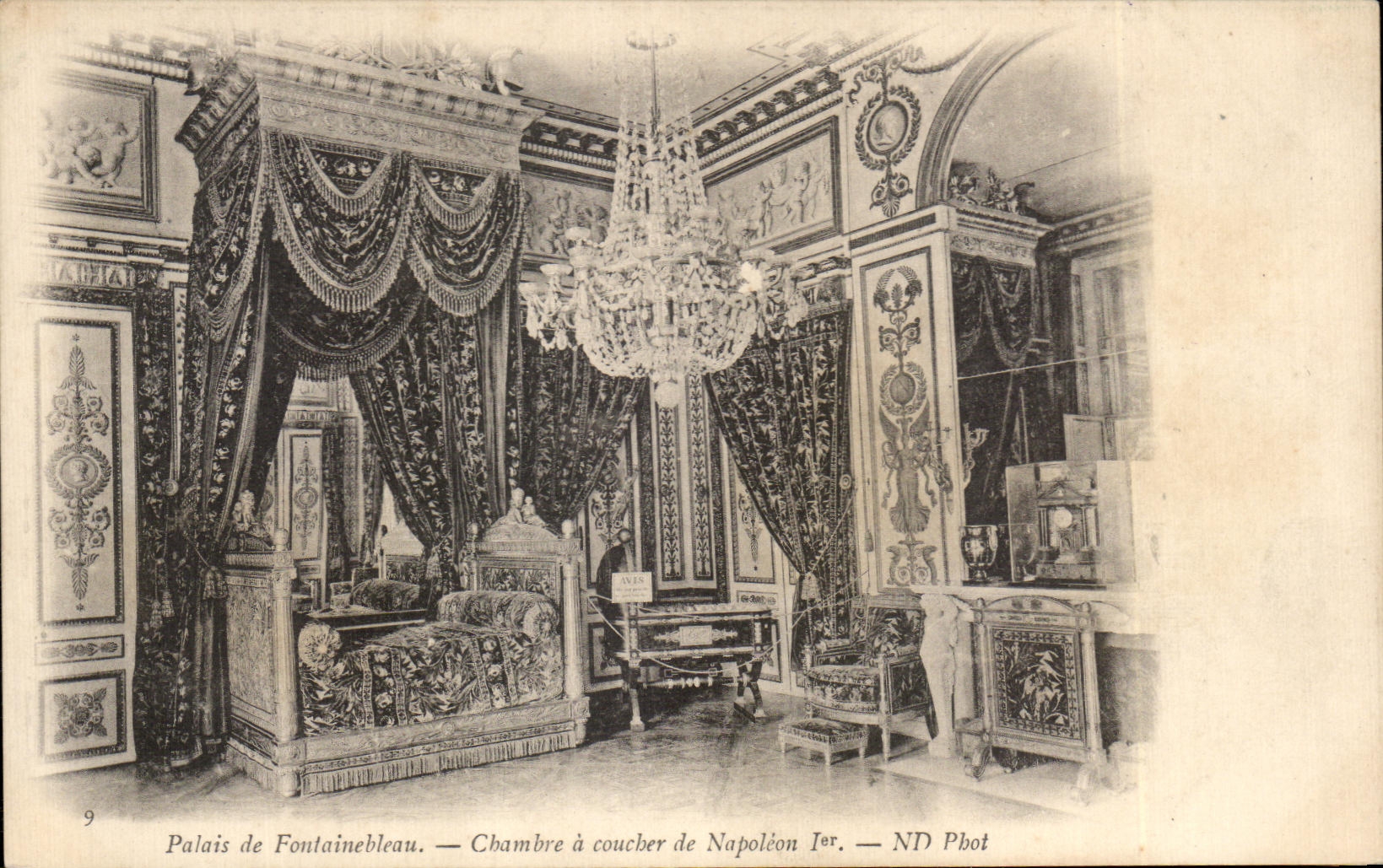 Palazzo di Fontainebleau — Camera da letto di Napoleone I — ND Pbot