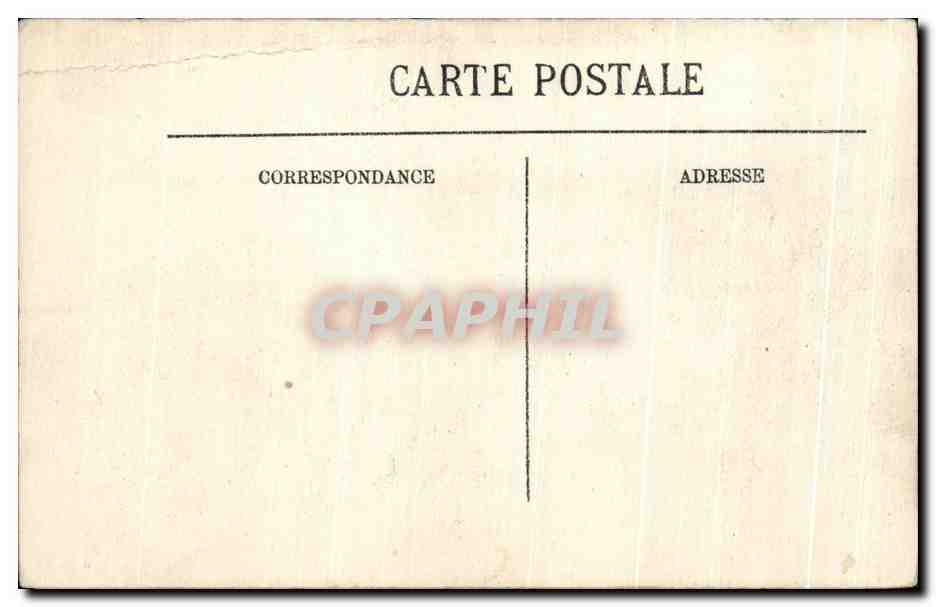 CPA Les pyrenees Route de Pierrefitte a Luz Le Pont de la Reine Hortense — Rückseite