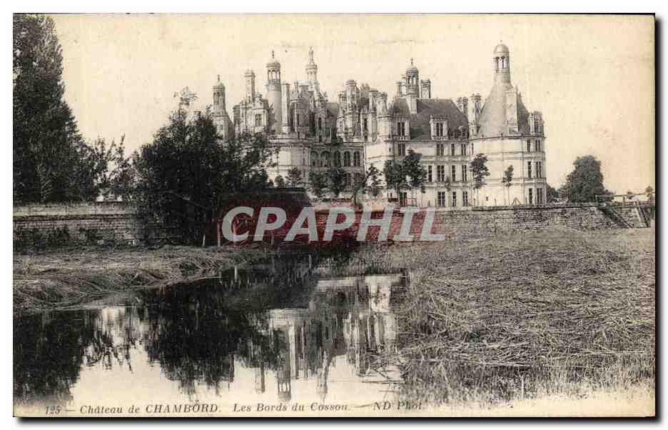 CPA Chateau de Chambord Les Bords du Cosson