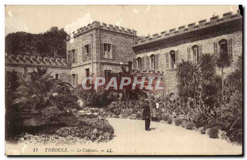 CPA Theoule Le chateau