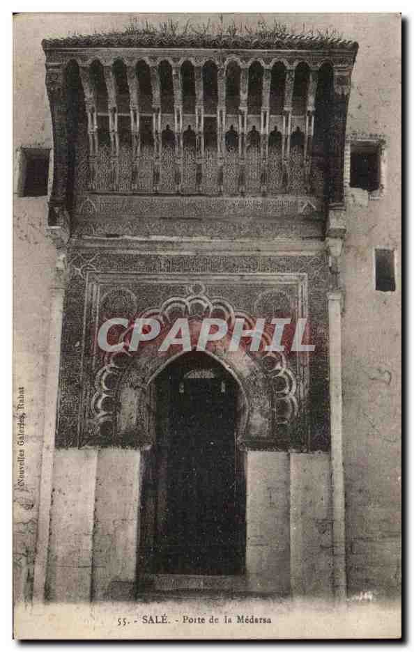 CPA Sale Porte de la Medarsa