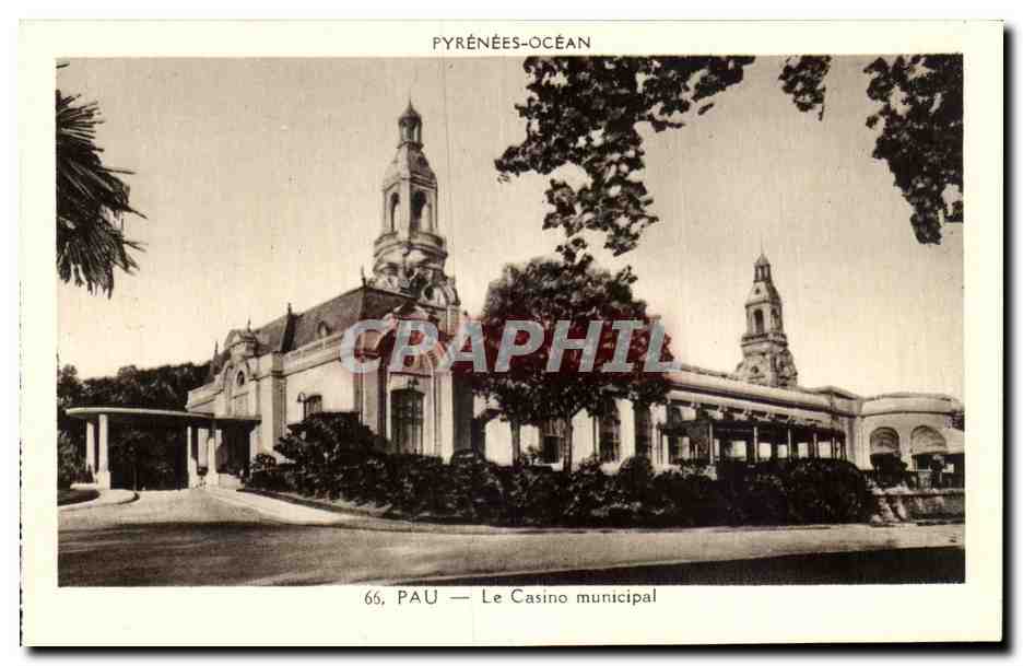 Pau — Le Casino municipal — Édition Pyrénées-Océan, Toulouse