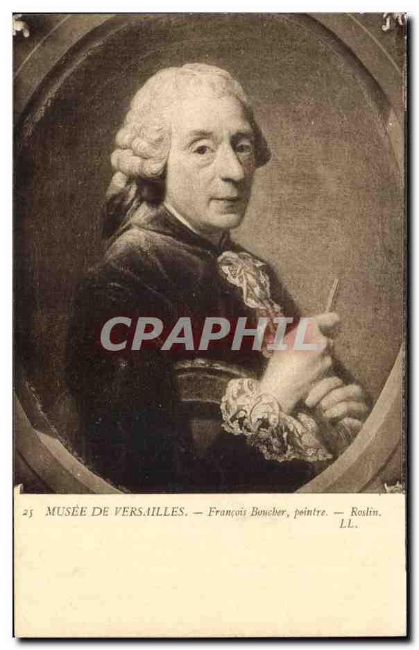 CPA Musee de versailles francois boucher peintree