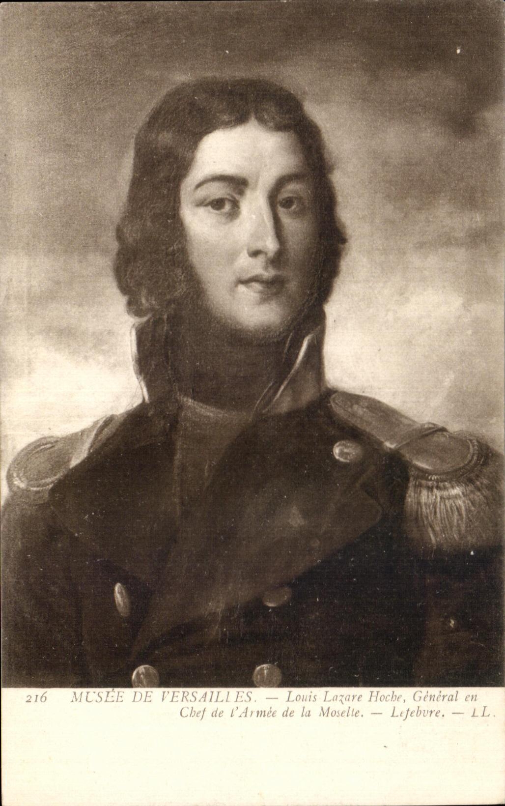 CPA Musee de versailles louis lazare hocbe general en chef de l'armee de la moselle Lefebvre