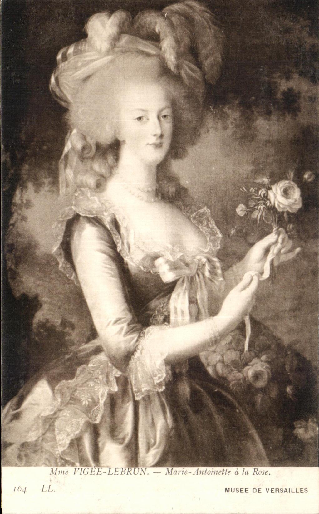 CPA Mine Vigee Lebron Marie Antoinette a la Rose Musee De Versailles