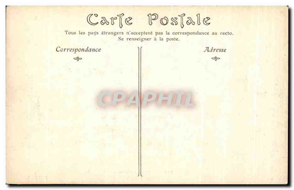 CPA Paris Musee Guimet Croquis japonais — Verso
