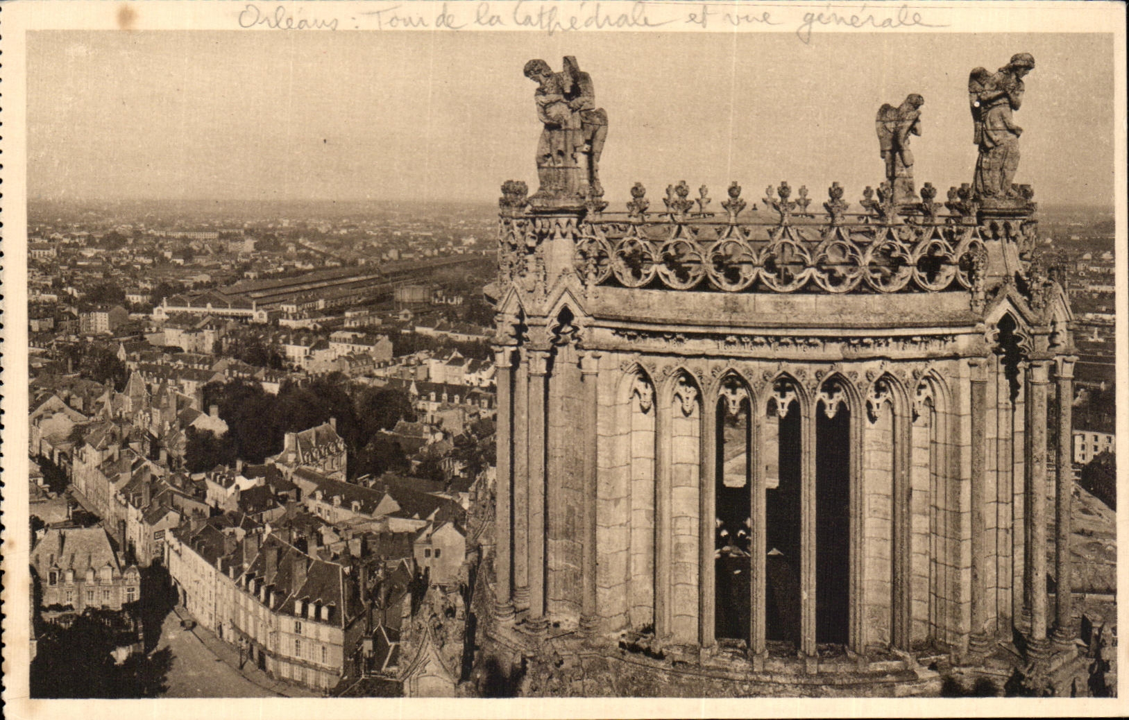 CPA Orleans Tour de la cathedrale 