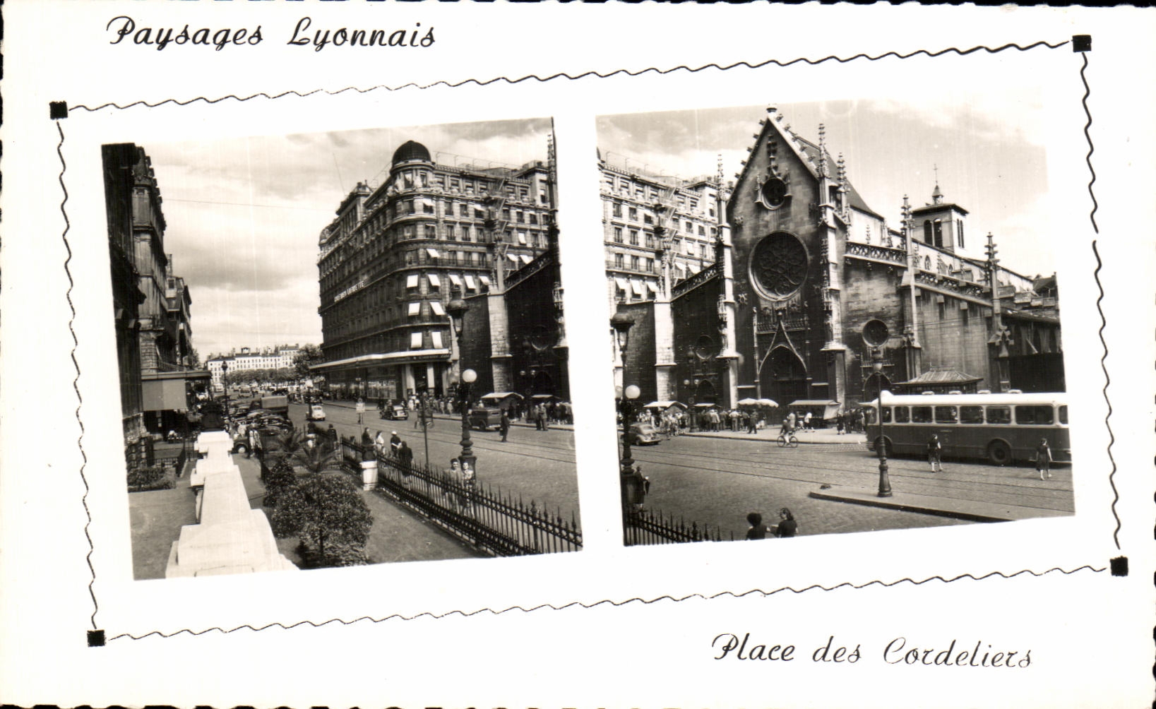 CPA Paysages Lyonnais Place des Cordeliers