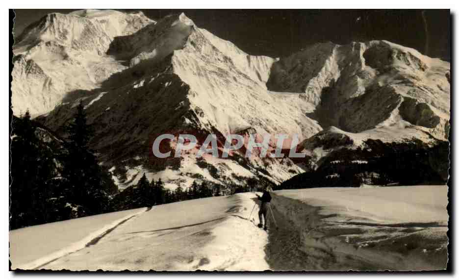 Campi da sci e Massiccio del Monte Bianco — St-Gervais — Foto Fumex