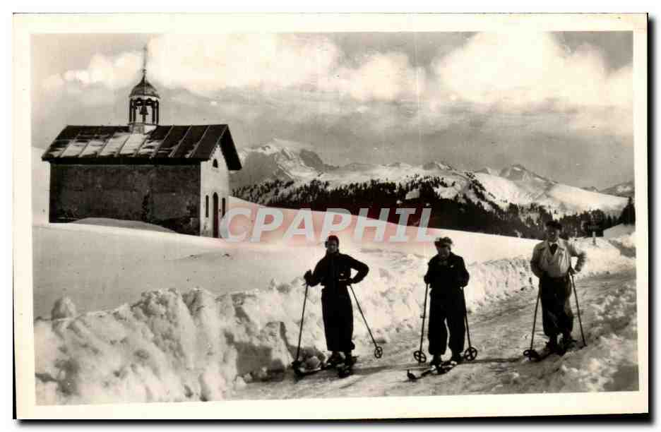 Col des Aravis — Haute-Savoie — Chapelle et Mont-Blanc — Édition GIL