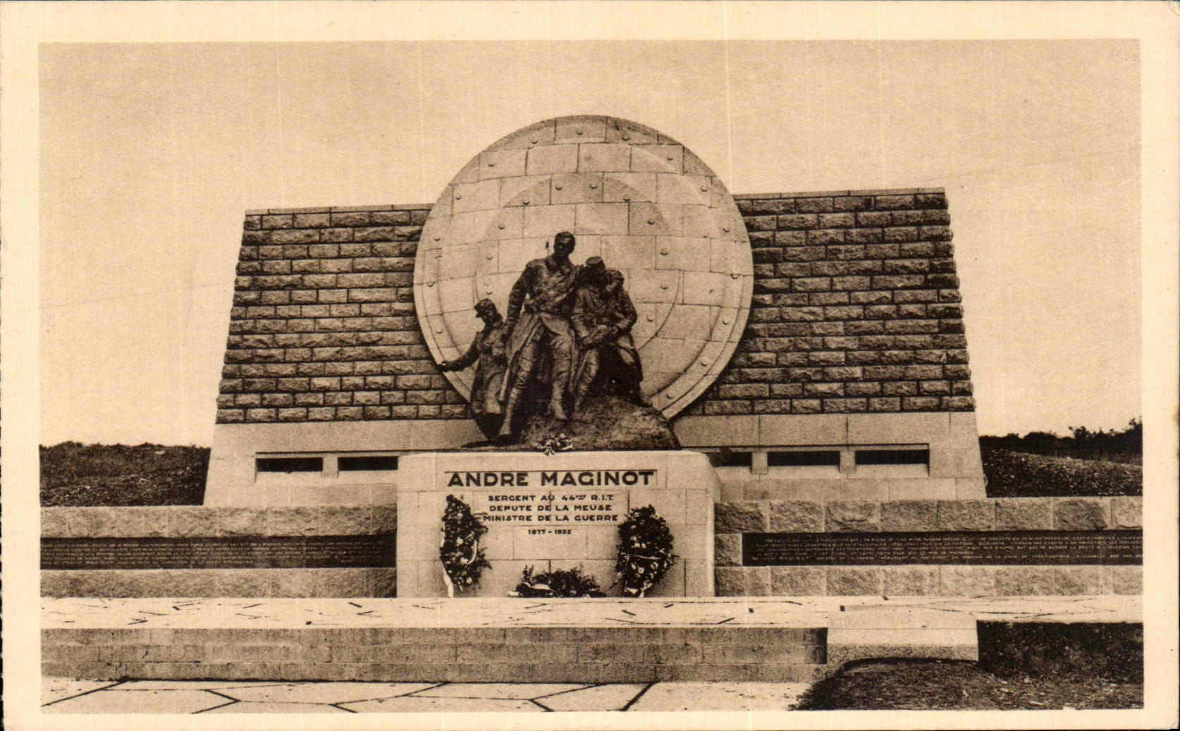 Monument à André Maginot — Verdun — Ossuaire de Douaumont