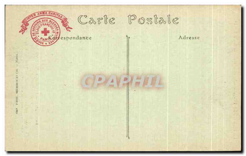 CPA La Cryple Les Portes de Bronze par Elex Dome des Invalides Paris  — Rückseite