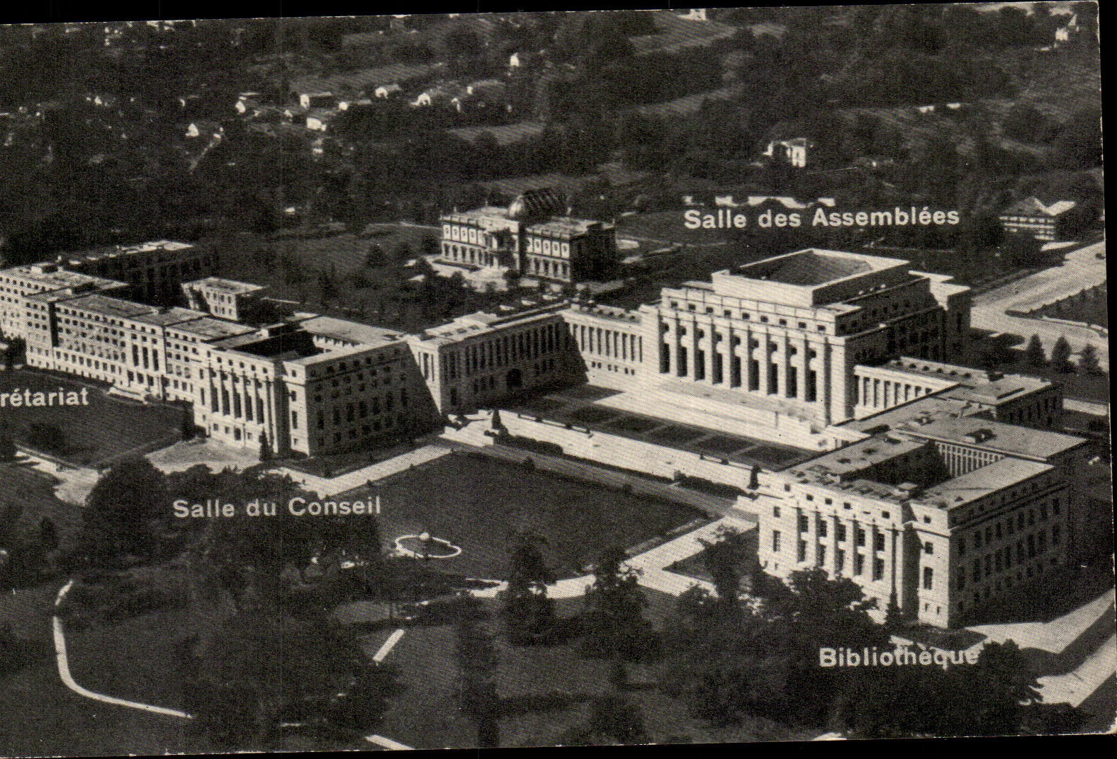 CPA Geneve Le Palais des nations Unies