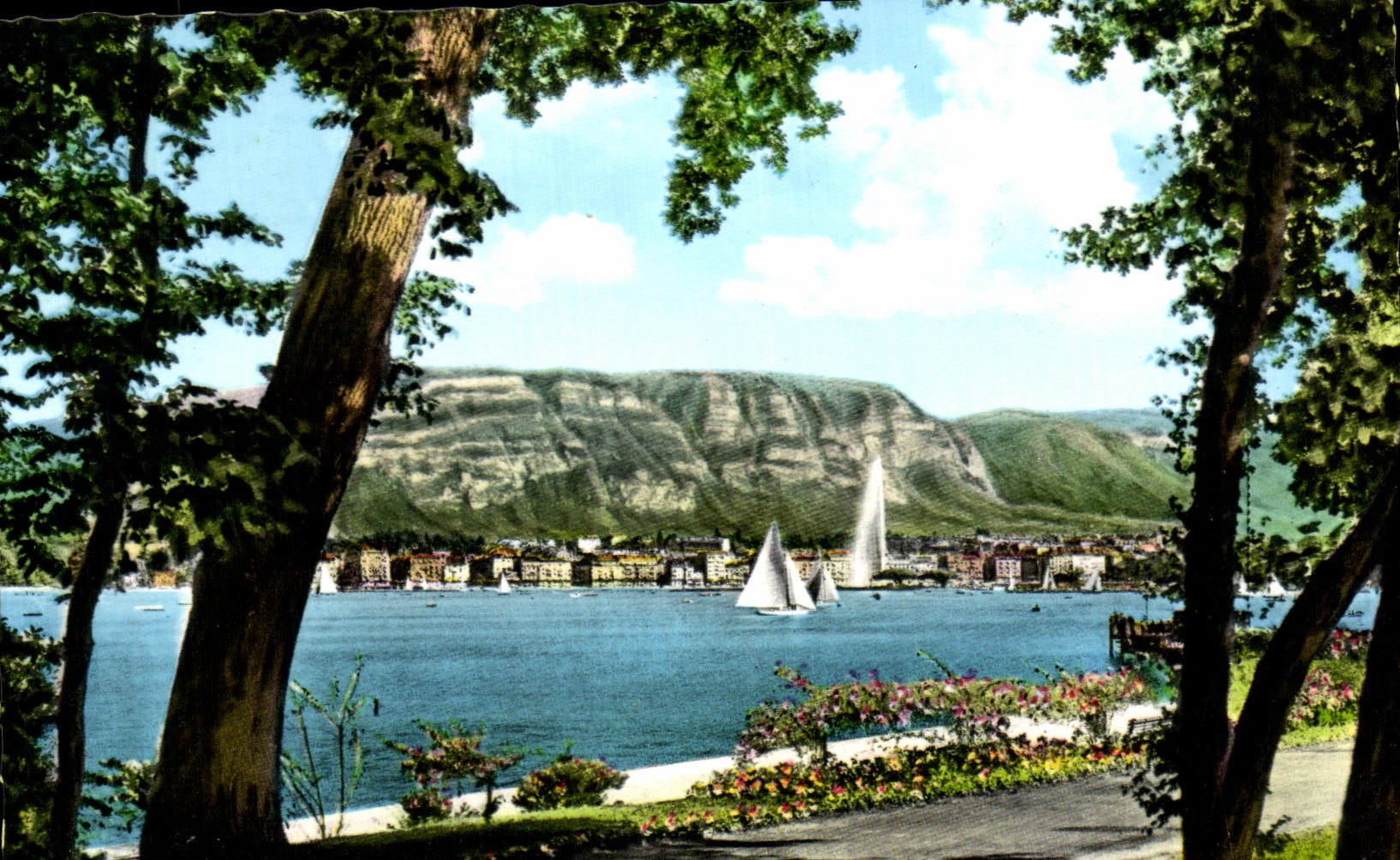 CPA Geneve Vue de la Parie de Lac Ansicht van Parie du Lac