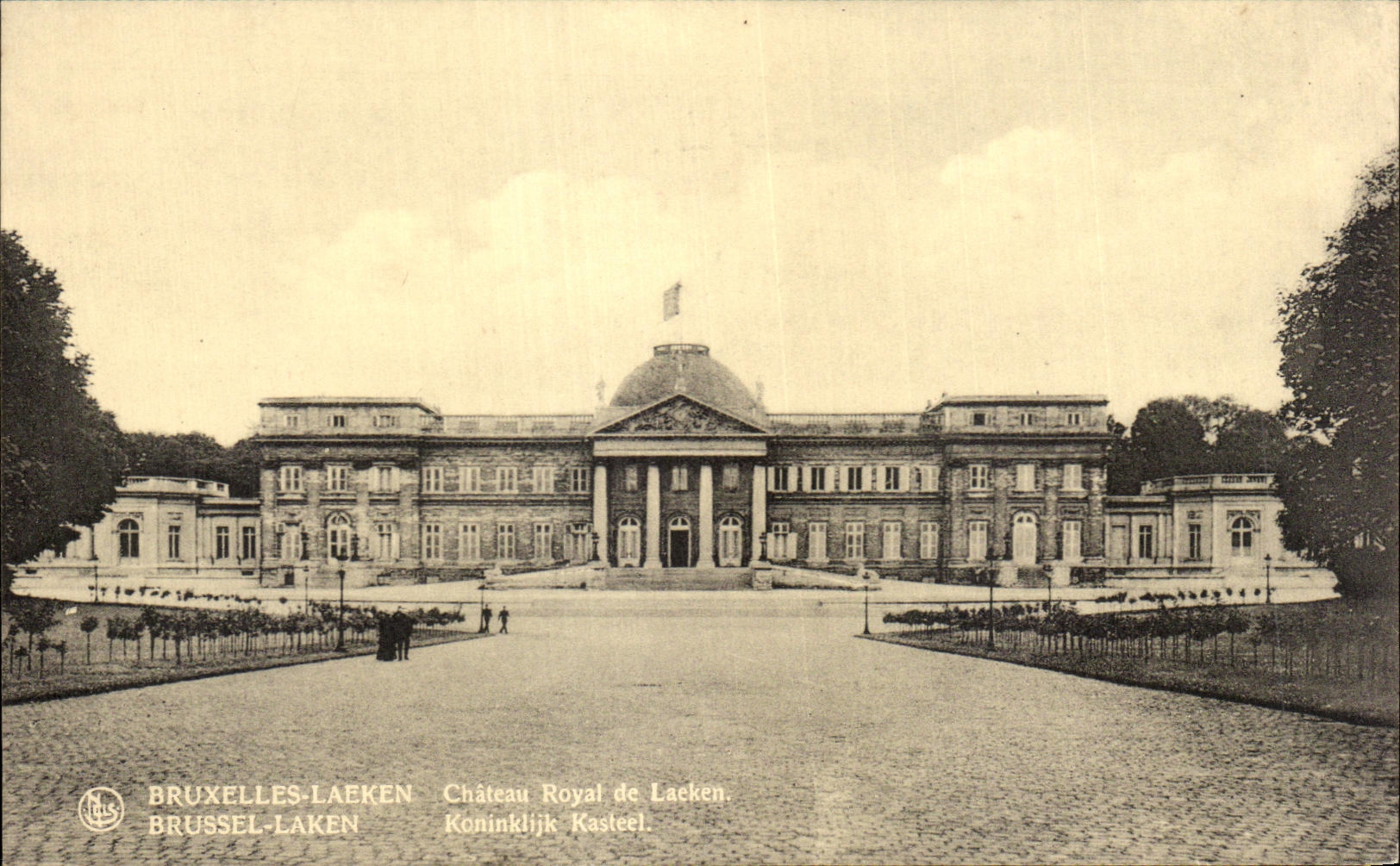 CPA Bruxelles Laeken Chateau Royal de Lacken Brussel laken 