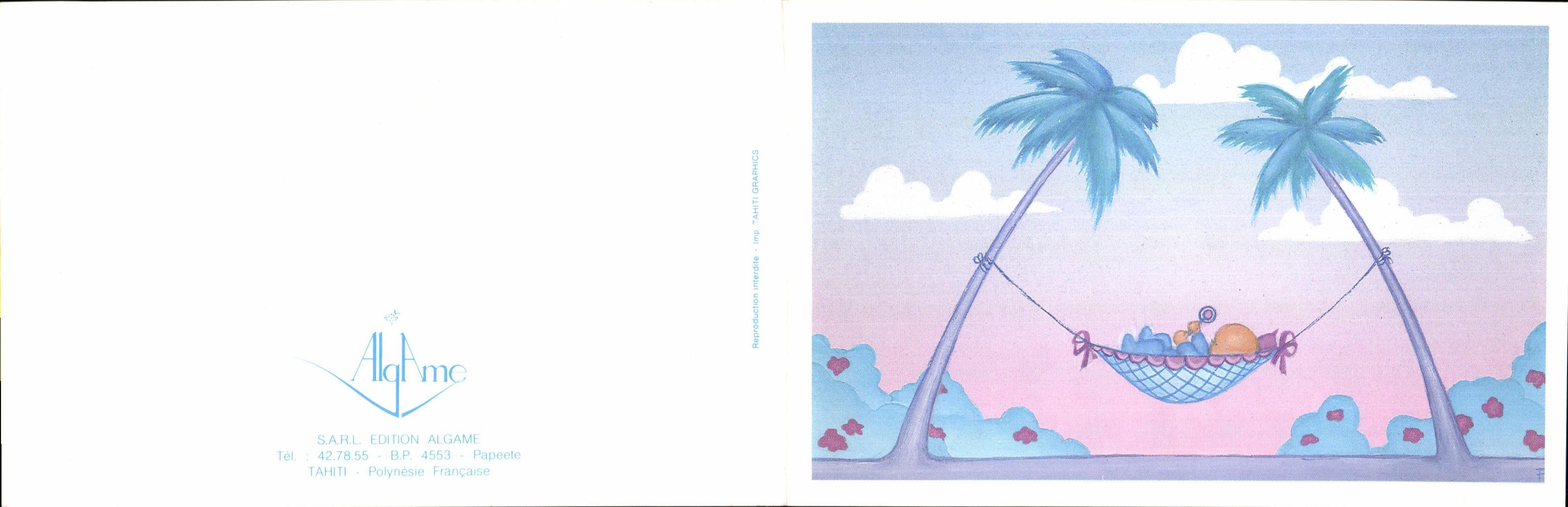 Papote à la plage — Tahiti — S.A.R.L. ÉDITION ALGAMÉ