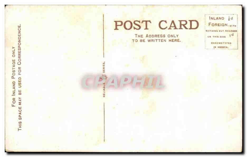 CPA Nemo me impume lacessit Scotch Thistle — Verso