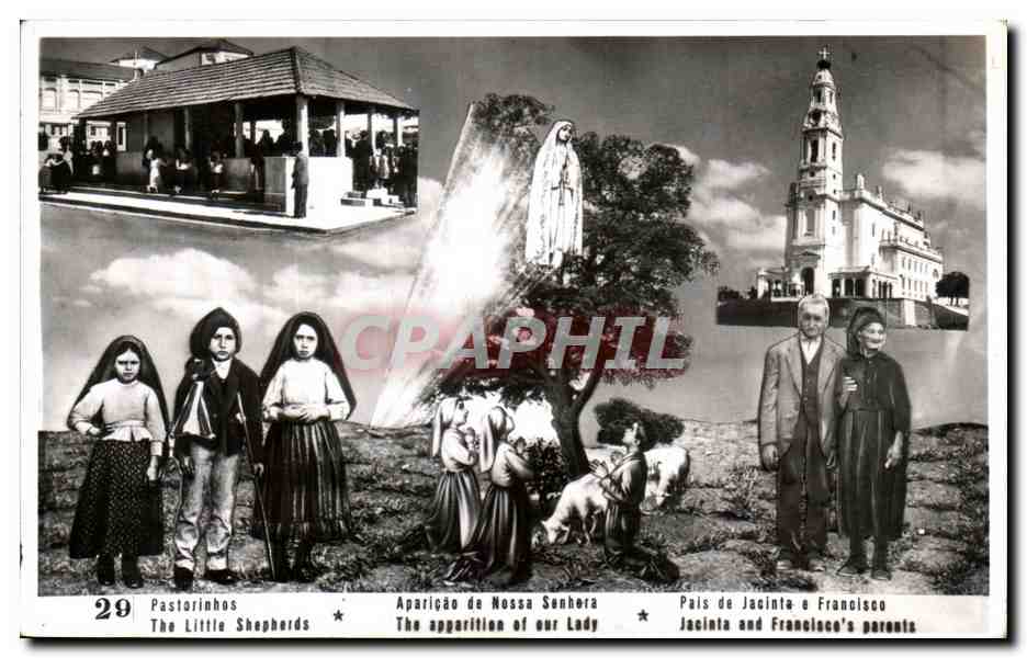 CPA Pastorinhos The Little Shepherds Portugal